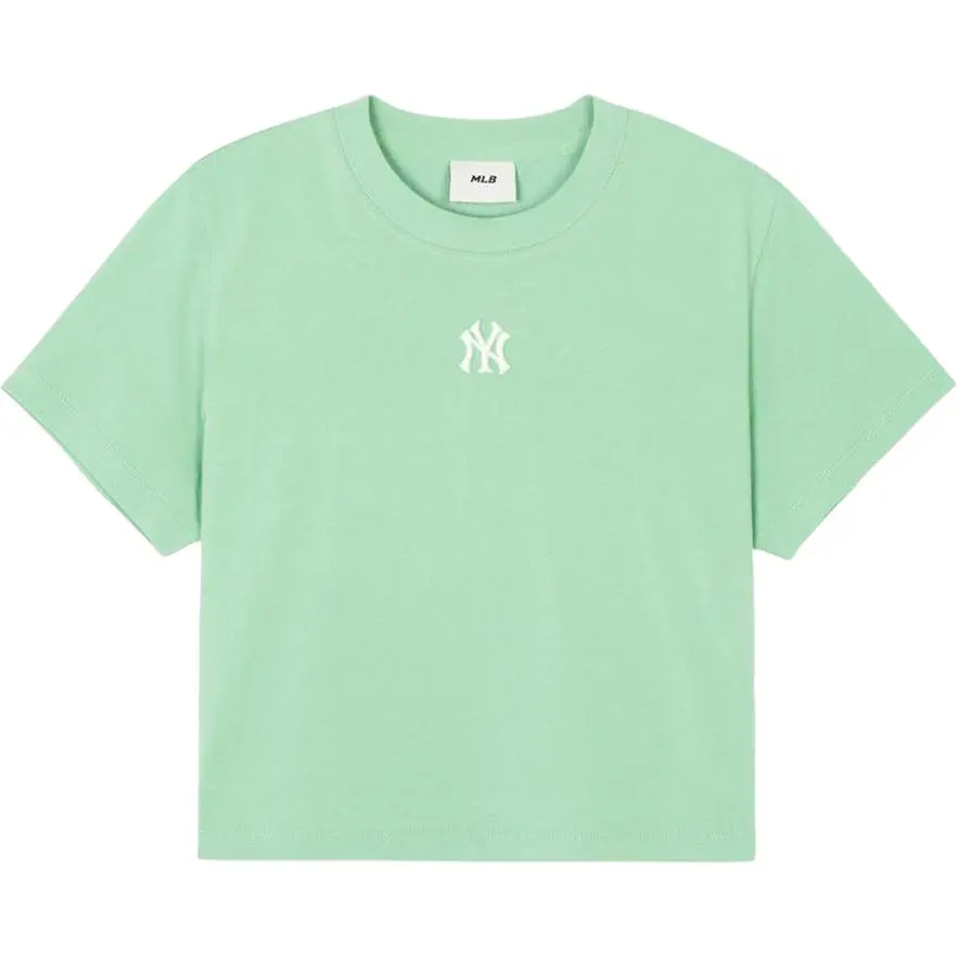 MLB Drop Shoulder Sleeve T Shirt Women's Hemp Green