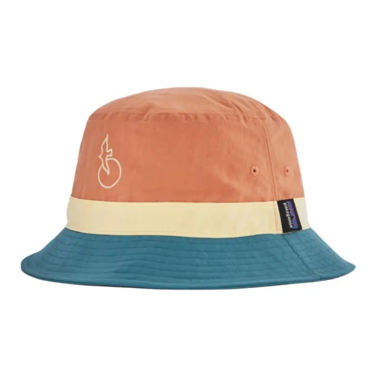 Patagonia Nylon Bucket Hats Unisex Orange