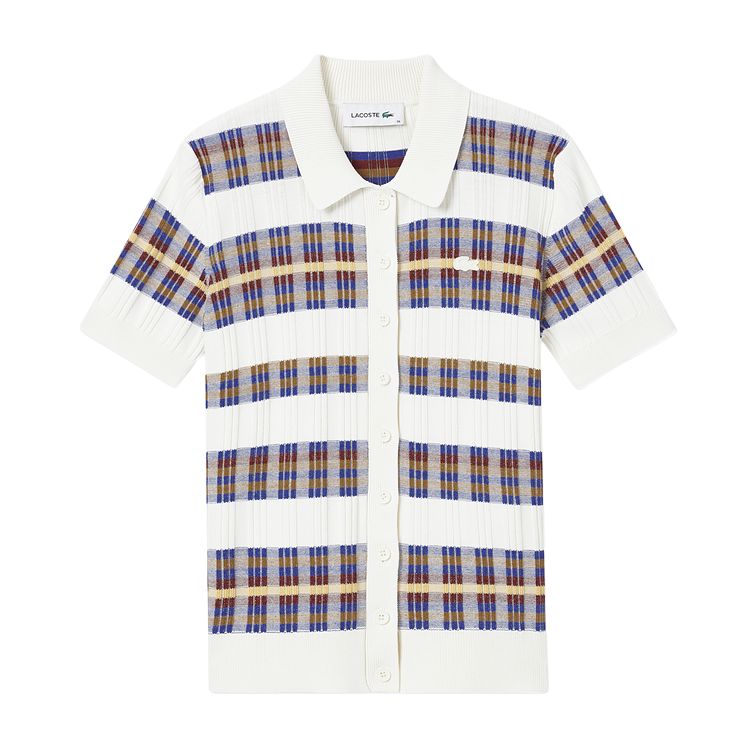 Женская футболка LACOSTE Polo (зеленая)