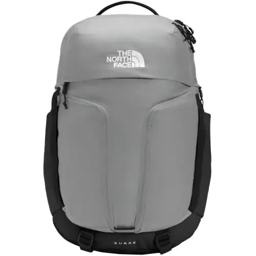 THE NORTH FACE Surge 27L Backpack Outdoor Bag Polyester Gray Men's