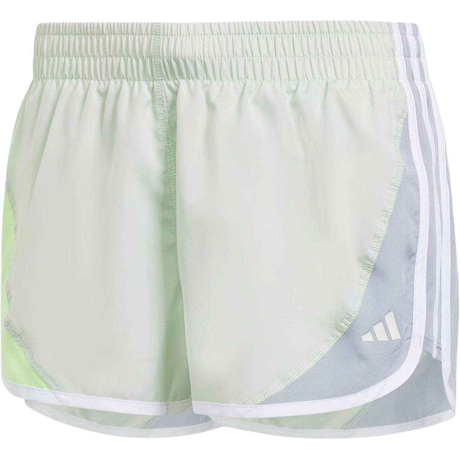 Adidas COLORBLOCK Running Shorts Women’s Linen Green