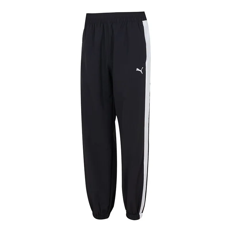 PUMA Knitted Sweatpants Men's Black Moderate Other