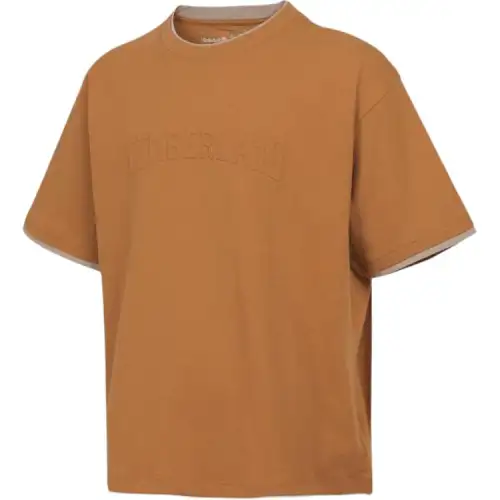 Timberland T Shirts Men's Brown Crew Neck Moderate