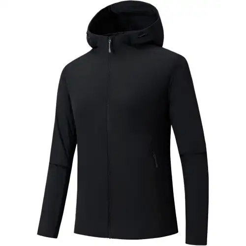 ANTA Jackets Women's Black Hooded Moderate Other