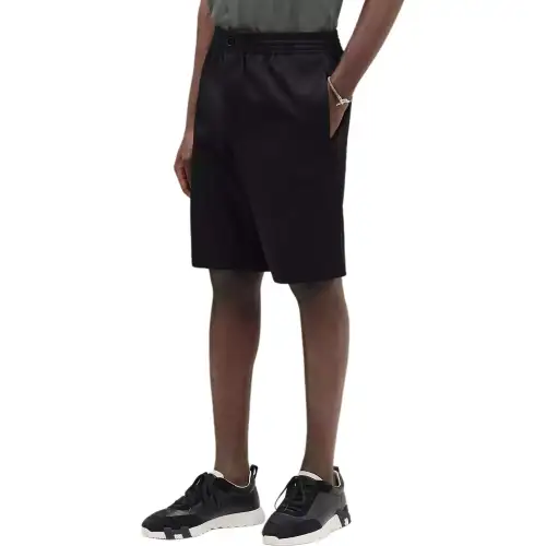 HERMES Casual Shorts Men's Black Moderate