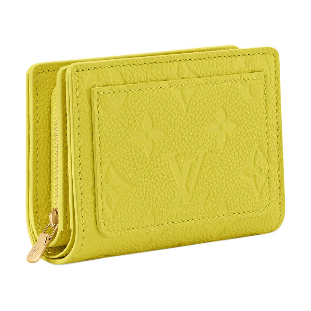 Женский кошелек Louis Vuitton Portefeuille Comet (лимонно-желтый) — фото 2