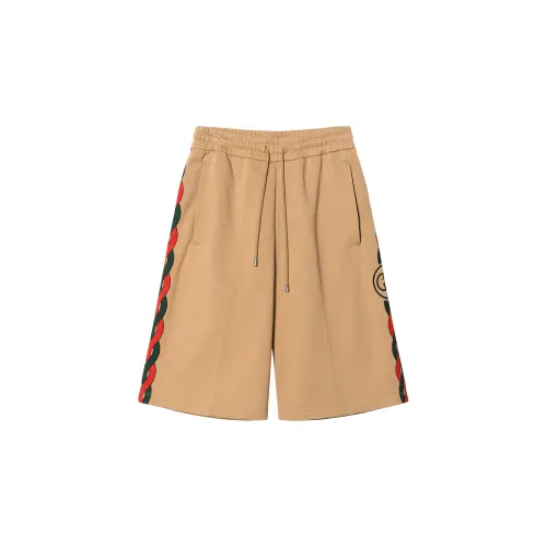GUCCI Casual Shorts Men's Camel