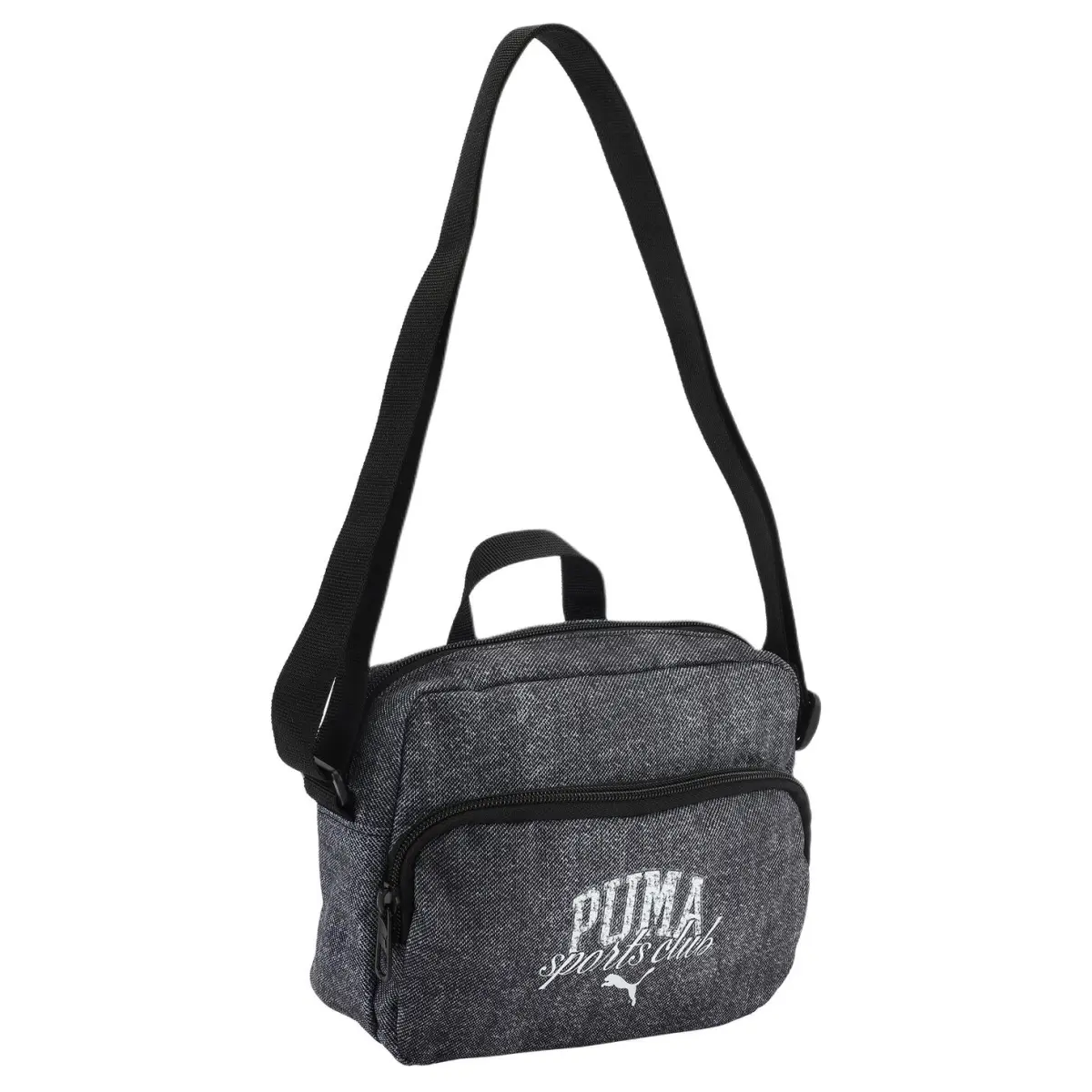 PUMA Fabric Shoulder Bag Unisex Black