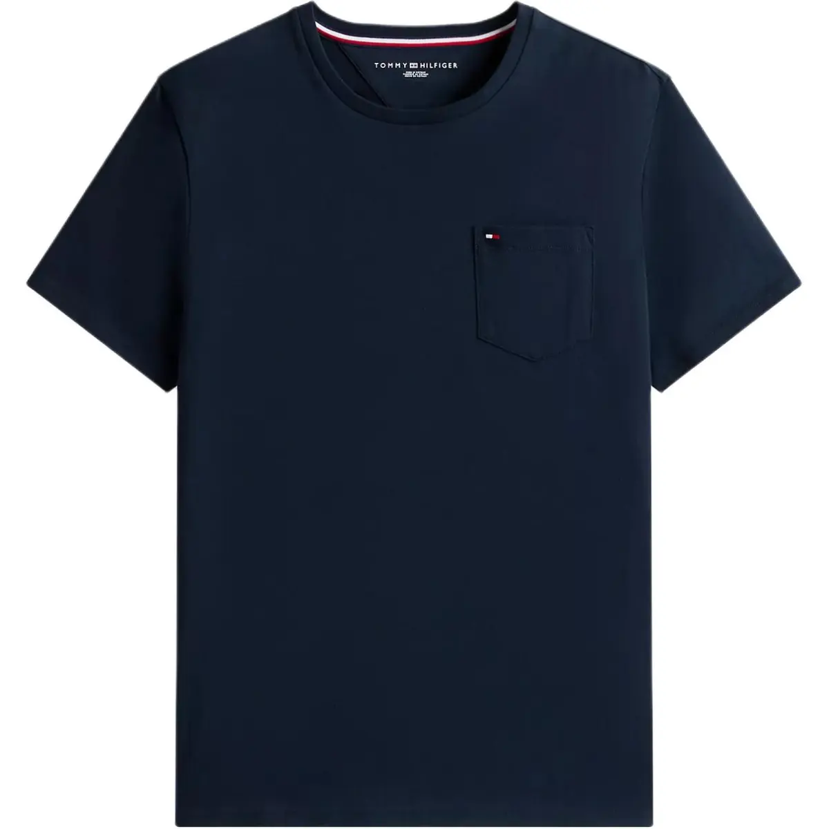 Tommy Hilfiger T-Shirts Men's Marine Blue Crew Neck