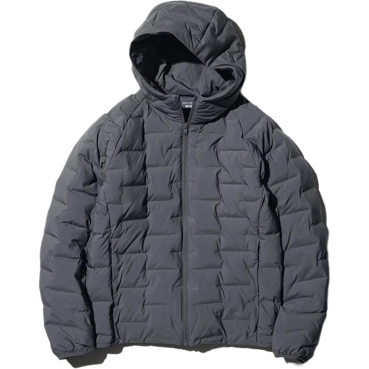 Мужская куртка UNIQLO 470118-08 (темно-серая)