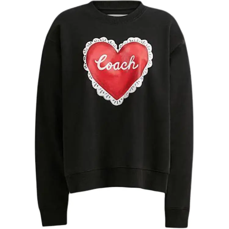 COACH SS24 Sweatshirt Women's Black