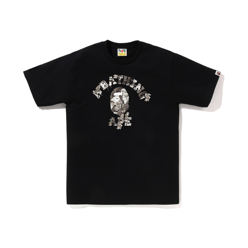 Мужская футболка A BATHING APE (камуфляжная)