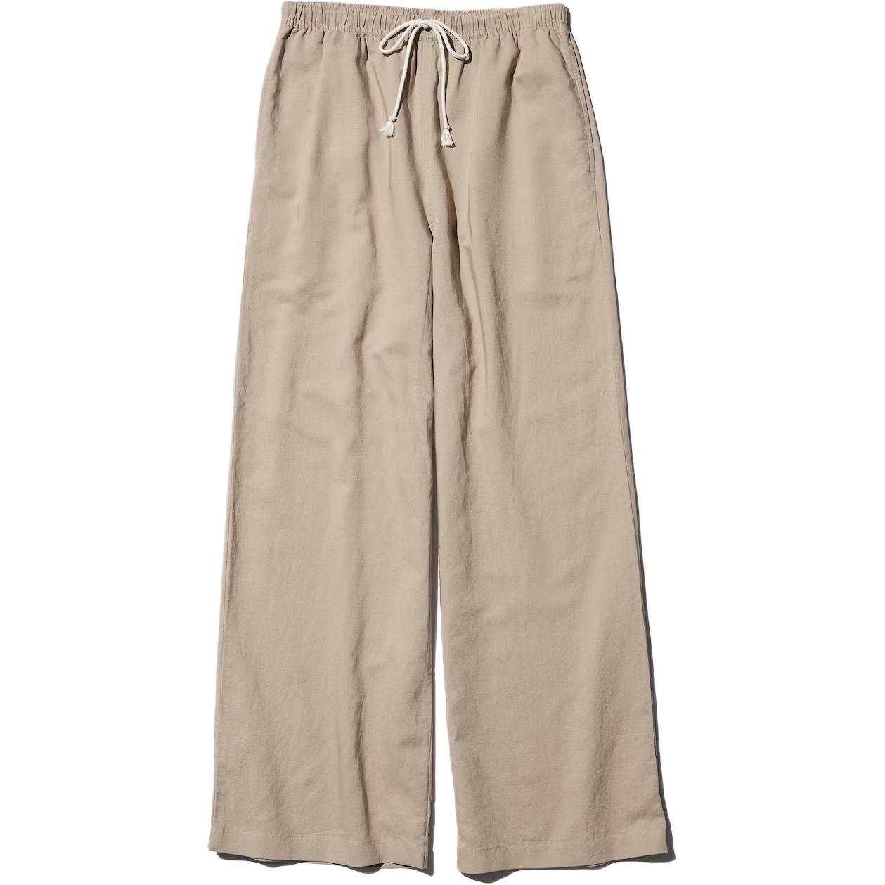 Женские штаны UNIQLO (бежевые)