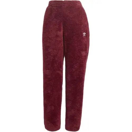 Adidas Originals Essentials Fluffy Teddy Pants Casual Pants Women's Red