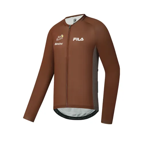 FILA CYCLING Clothing Men's Camel Thorn Brown