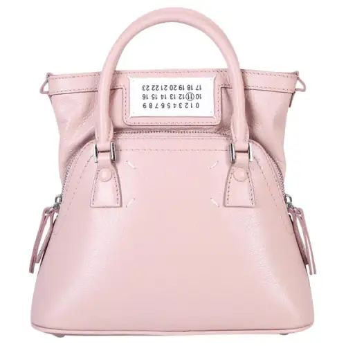 Maison Margiela Goatskin Handbag Women's Pink