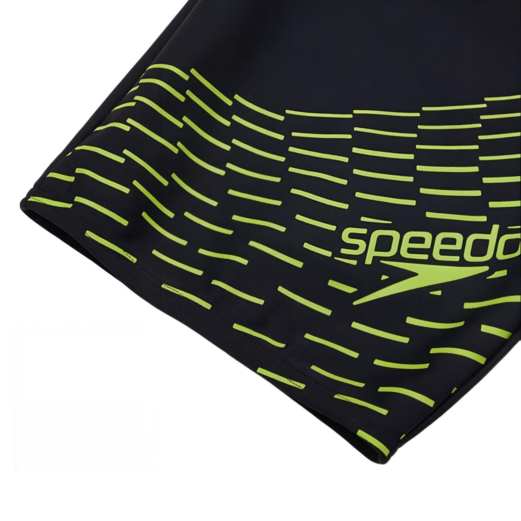 Speedo Swimming Shorts Men’s Black/Lime