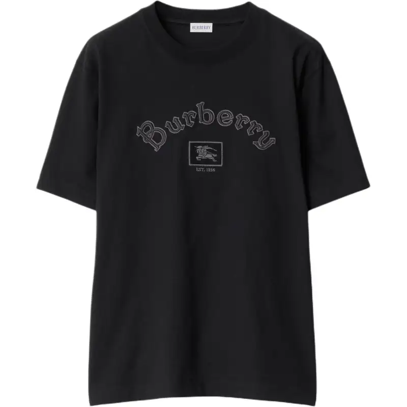 Burberry Gothic Logo Crewneck T-Shirt