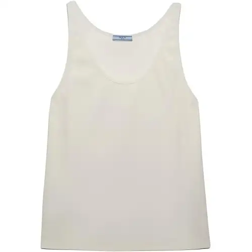 Prada ribbed knit tank top