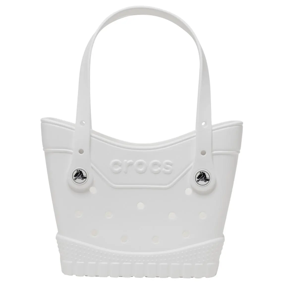 Crocs EVA Tote Handbag Small Women's White