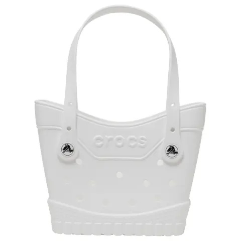Crocs EVA Tote Handbag Small Women's White