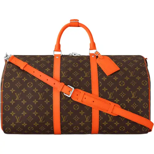 LOUIS VUITTON Keepall Bandouliere 50 Colormania Orange