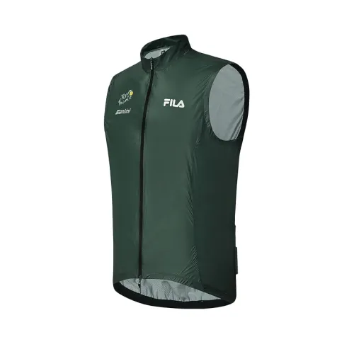 FILA CYCLING Vest Men's Dark Green
