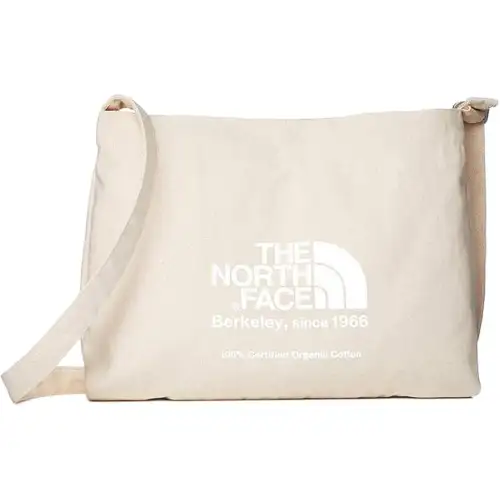THE NORTH FACE 10L Reusable Bag, Shoulder Bag, Crossbody Bag, Outdoor Bag Cotton White Unisex