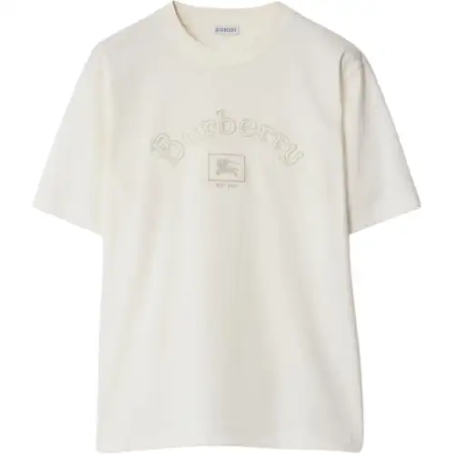 Burberry Logo Printed Crewneck T-Shirt