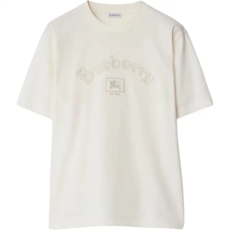 Burberry Logo Printed Crewneck T-Shirt