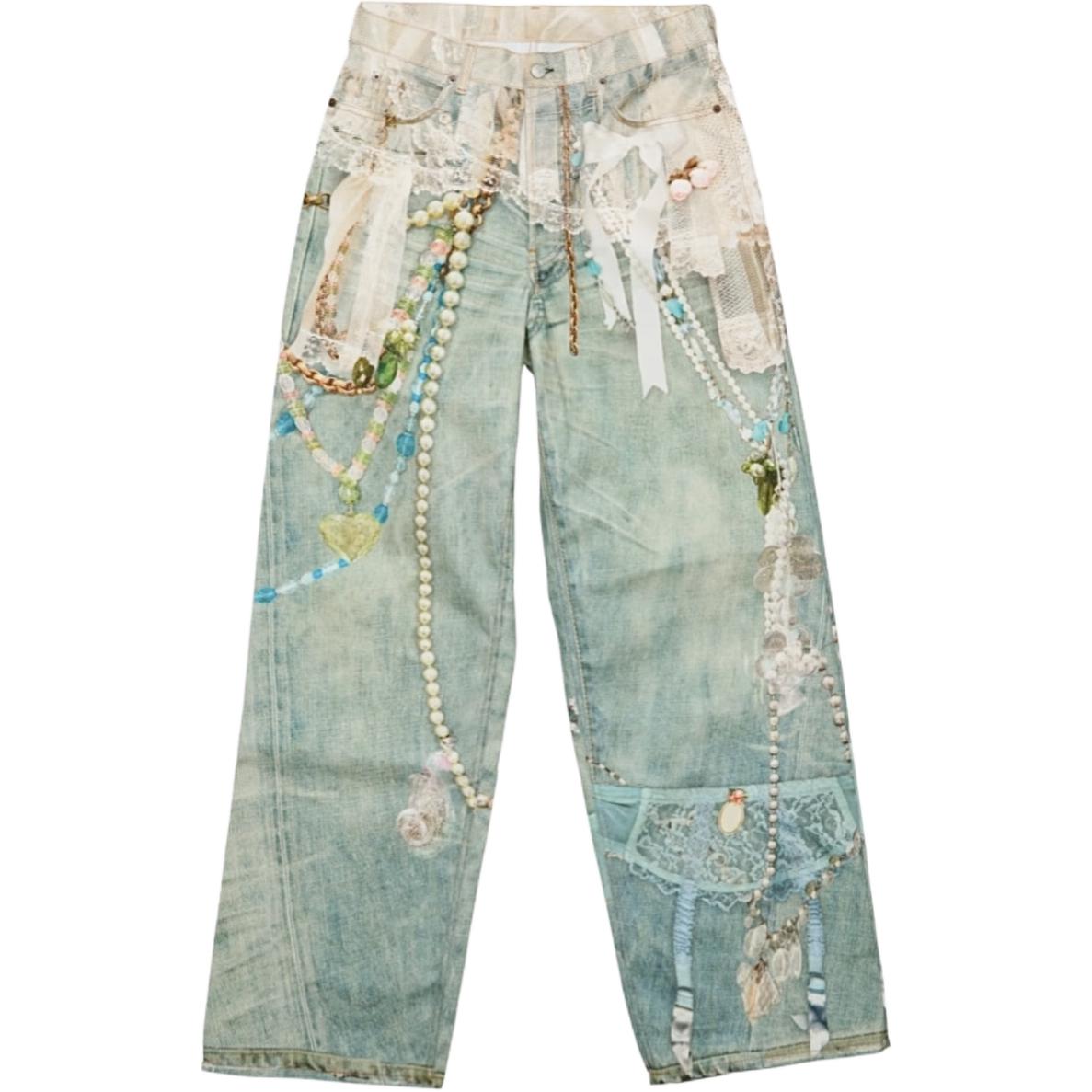 Джинсы Acne Studios (голубые)