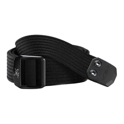 Arc'teryx Nylon Belts Men's Black Width 38mm