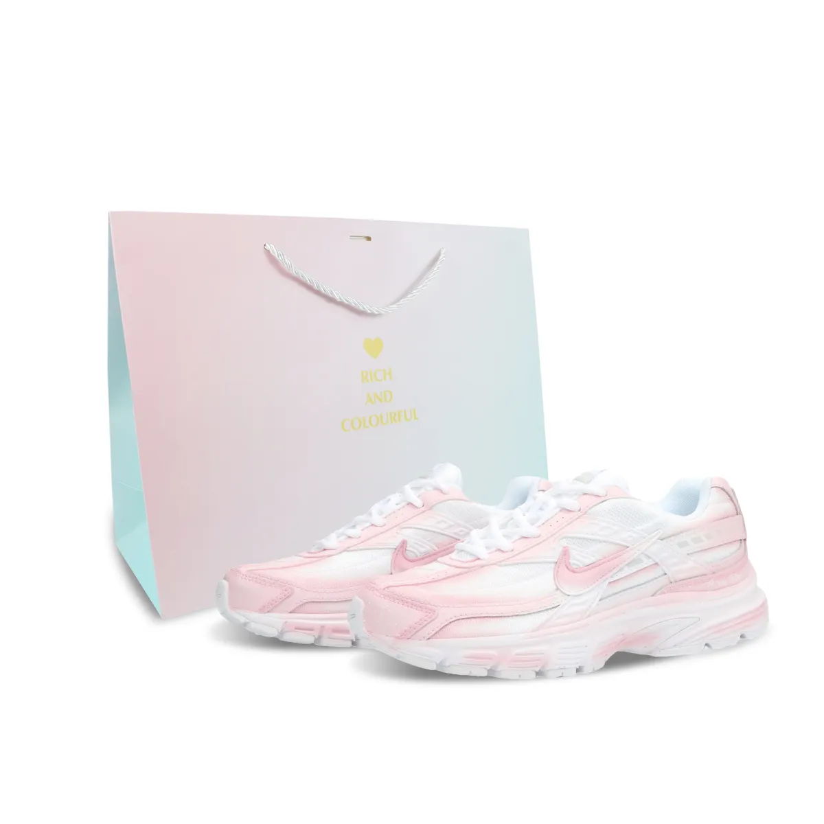 Nike Initiator Cushioning Low top Casual Running Shoes Unisex Pink