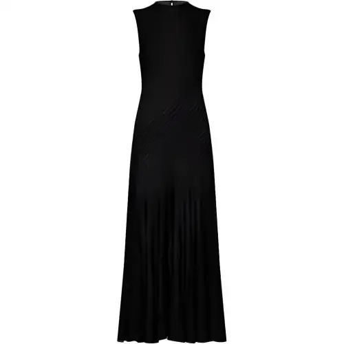 LOUIS VUITTON SS25 Sleeveless Dress Women's Black
