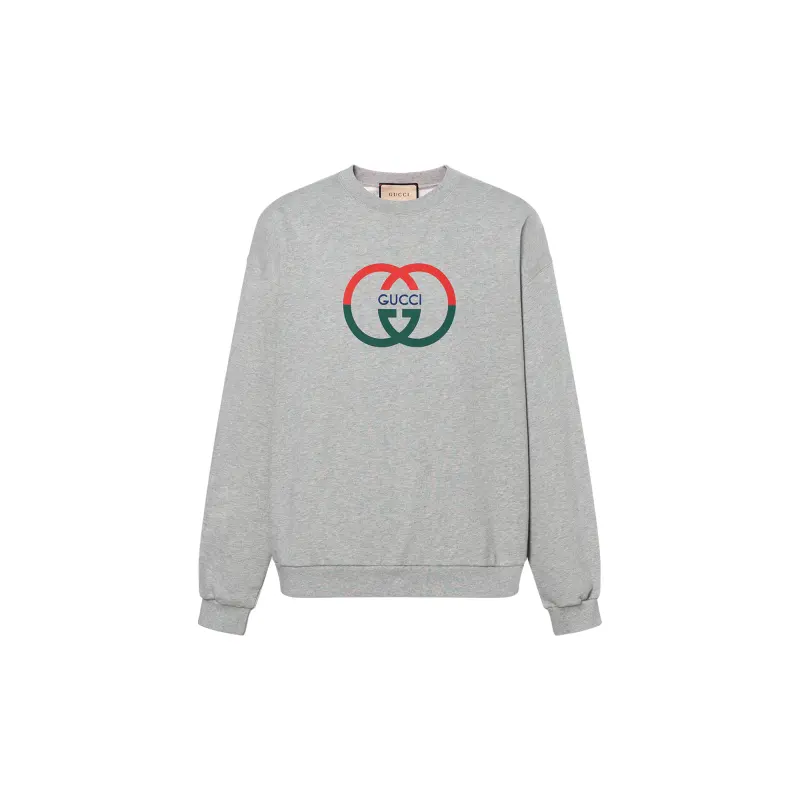 GUCCI Logo Printed Crewneck Sweatshirt