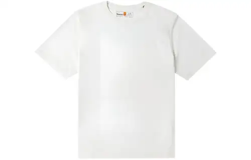Timberland T Shirts Men's White Crew Neck Moderate