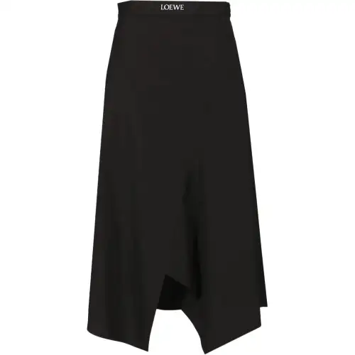 LOEWE Asymmetric Midi Skirt