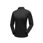 Under Armour T Shirts Women's Twilight Black Stand Collar Moderate