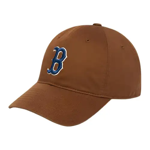 MLB Cotton Baseball Caps CP66 Unisex Brown
