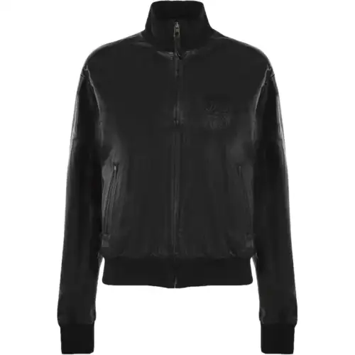 LOEWE Jackets Women's Black Baseball Collar Moderate Other