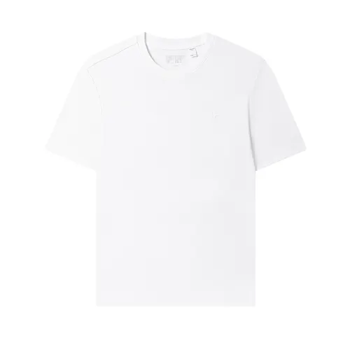 FILA WHITE T Shirts Men's Standard White Crew Neck