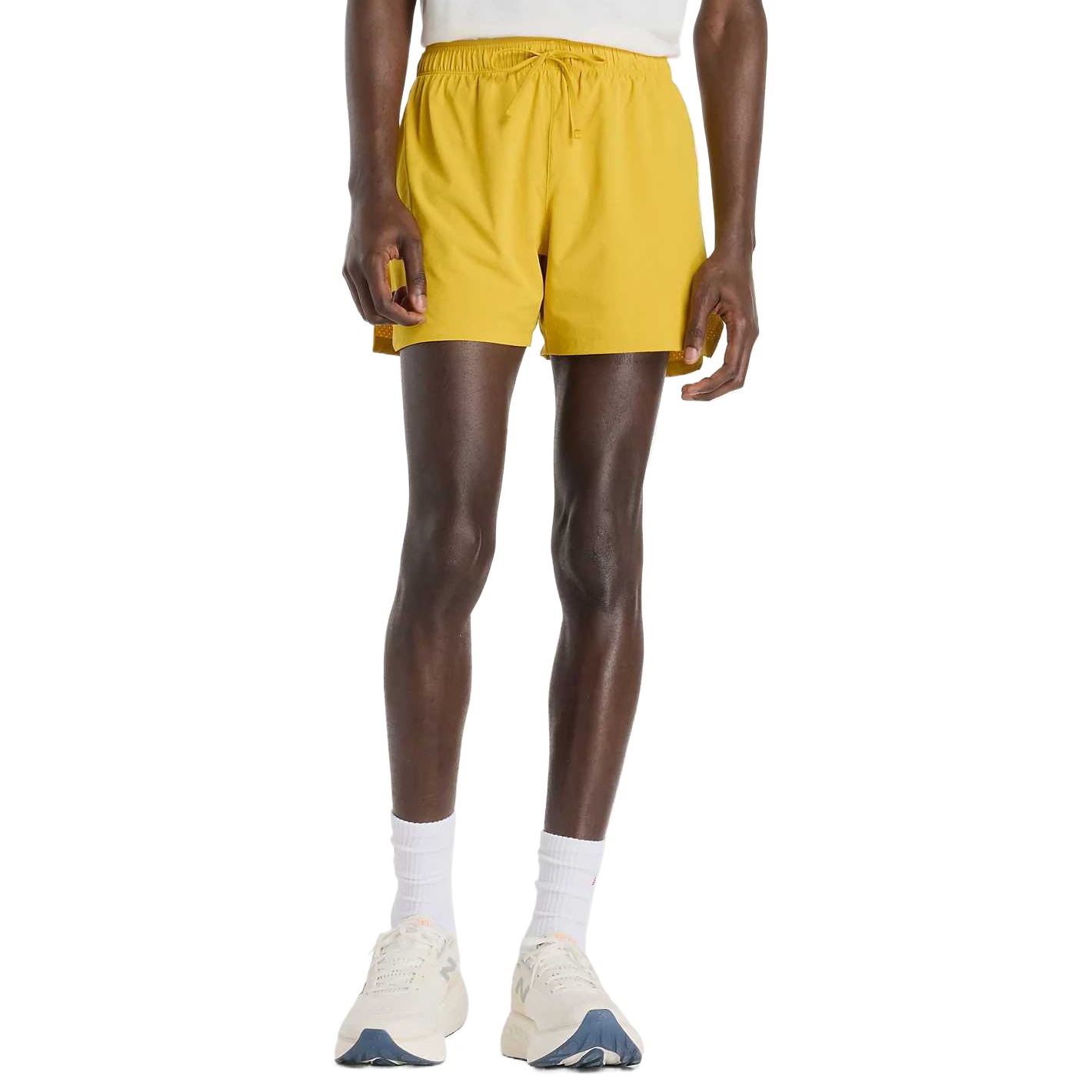 New Balance NB RC Short 5′ Sports Shorts Men’s Yellow