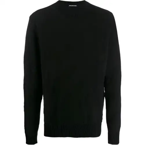 Balenciaga Knitwear Regular Fit Men's Black