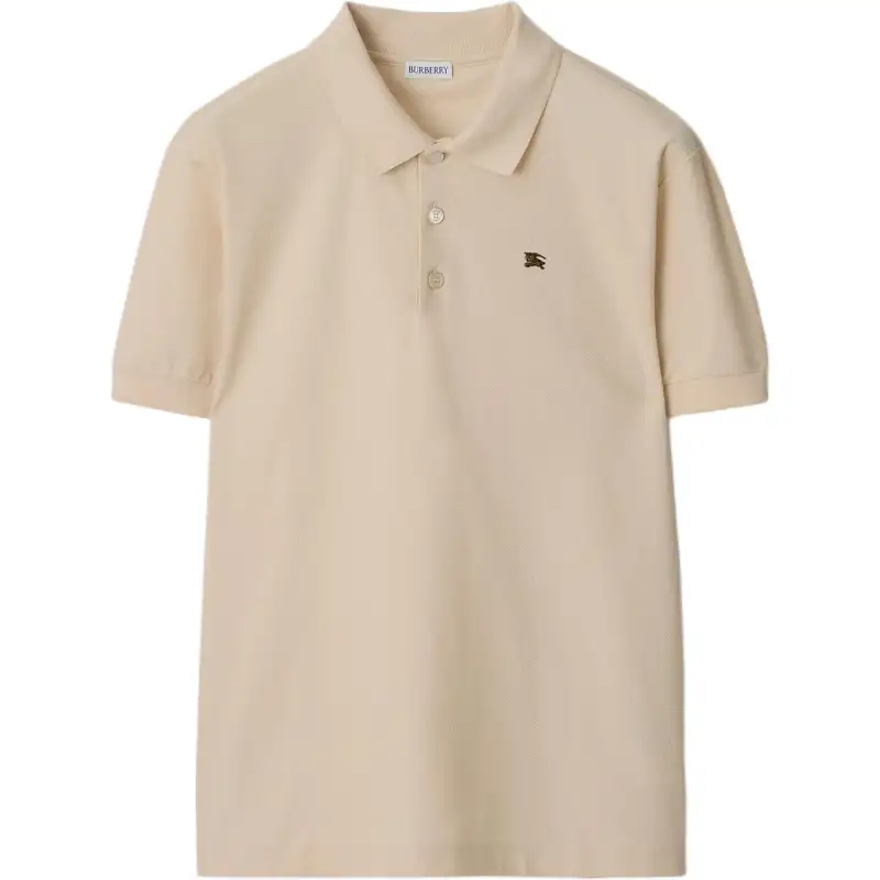 Burberry logo cotton polo shirt