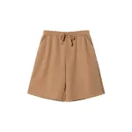 GUCCI Embroidered Cotton Jersey Shorts Casual Shorts Women's Brown