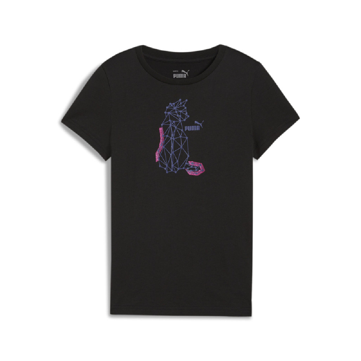 Футболка PUMA Soft Round Neck Tee (черная)