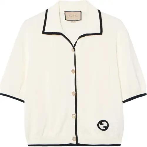 GUCCI FW23 Knitwear Women's Ivory White