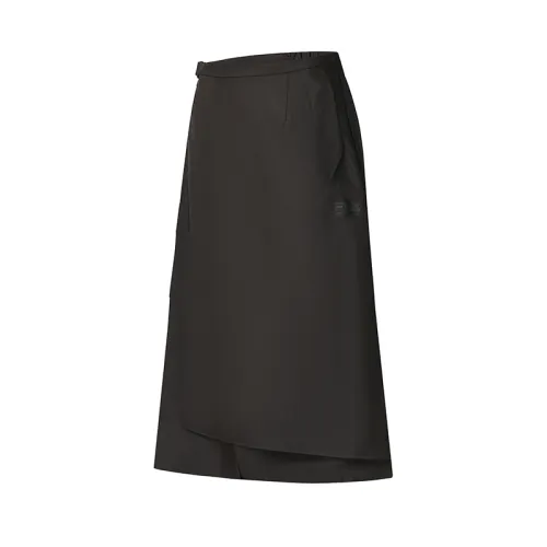 FILA Casual Long Skirt Women's Blue Mountain Coffee Brown