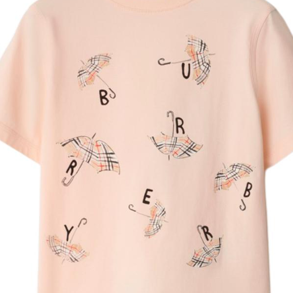 Унисекс футболка Burberry BurberryT (белый) — фото 3
