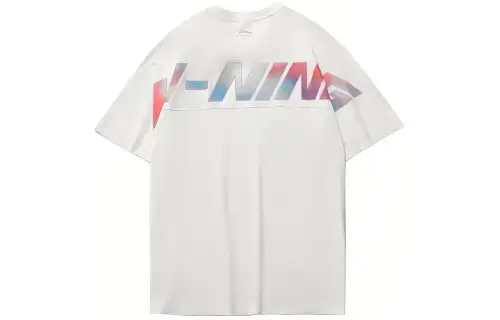 Li Ning Sports Fashion Collection T Shirt Men's White